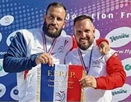 Simon CHAMBERON et Marvin ROMERO sont champions de France