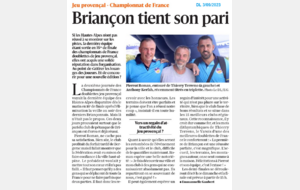 Beau championnat de France à Briançon