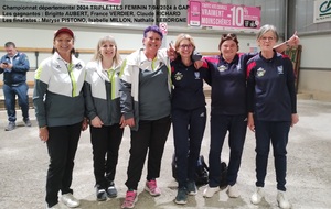 Championnat départemental 2024 triplettes féminin : 43 équipes à GAP