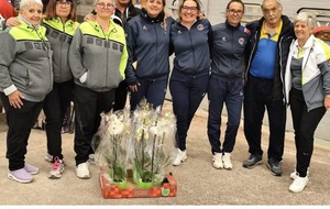 Championnat départemental 2025 triplettes féminin à Briançon le 4 mai 2025 : 36 équipes 