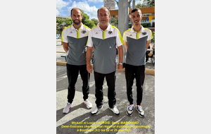 Championnat régional triplettes jeu provençal à Boulouris (83) les 24 et 25 mai 2025