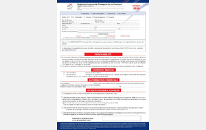 Imprimés licences et mutations 2026