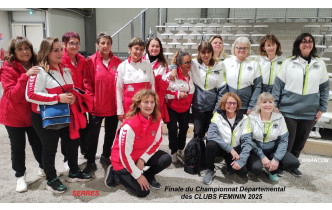 Championnes départementales CLUB FEMININ 2025