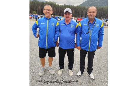 Championnat de France vétérans 2025 à Bourg Saint Maurice