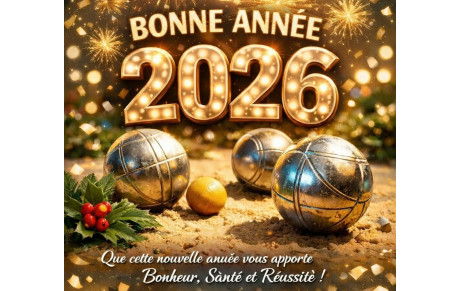 Bonne année 2026